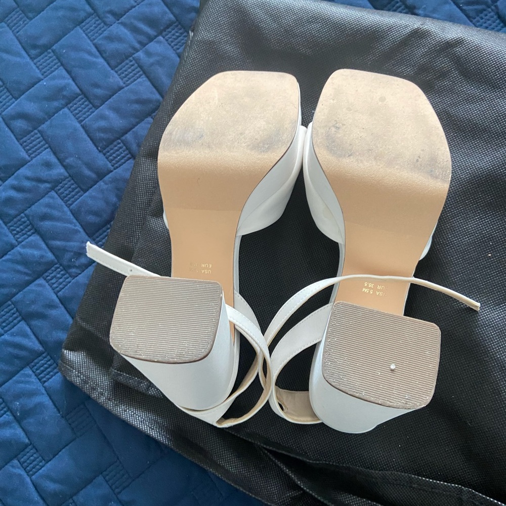 Nina Ivory Platform Heels - Picture 5 of 5